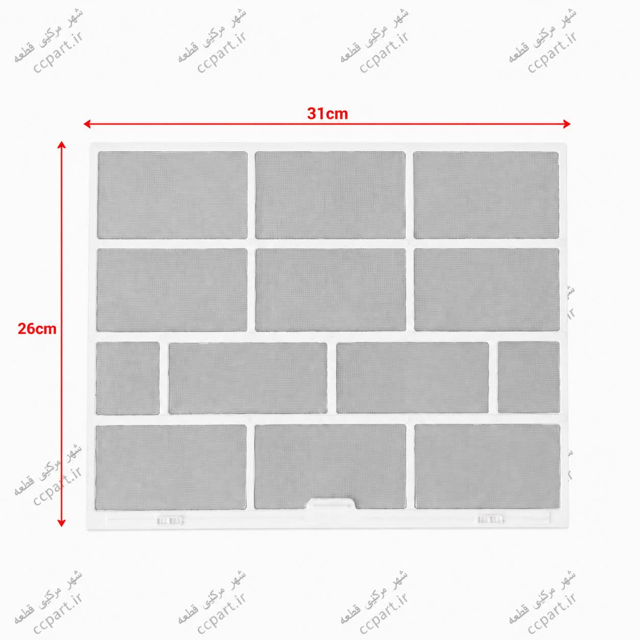 فیلتر پنل کولر گازی 26×31